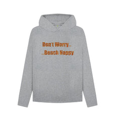 Don't Worry ... Beach Happy Women's Relaxed Fit Organic Cotton Hoody