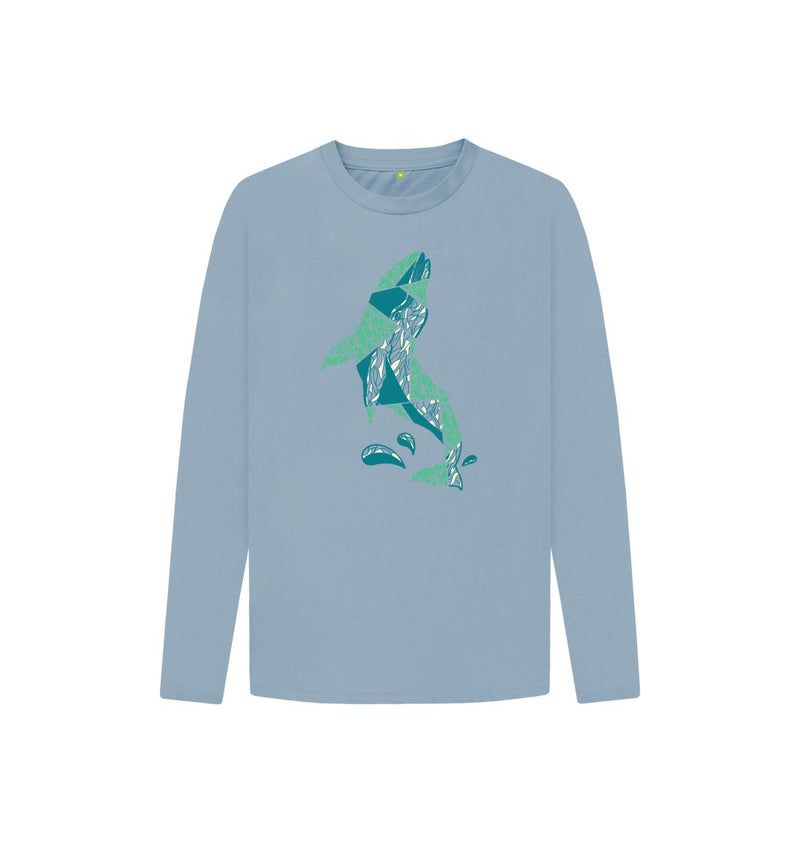 Mustard Jump for Joy Children's Organic Cotton Long Sleeve T-shirt