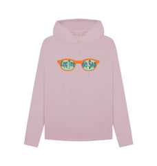 Long Time No Sea Women's Relaxed Fit Organic Cotton Hoody
