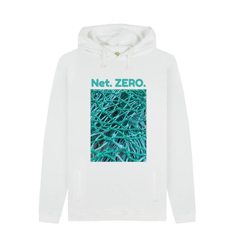 Navy Net. ZERO. Organic Cotton Hoody