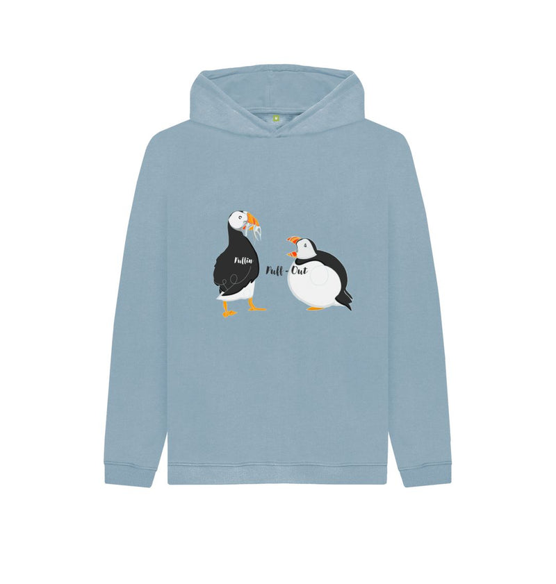 Puffin Puff-Out Children's Organic Cotton Hoody