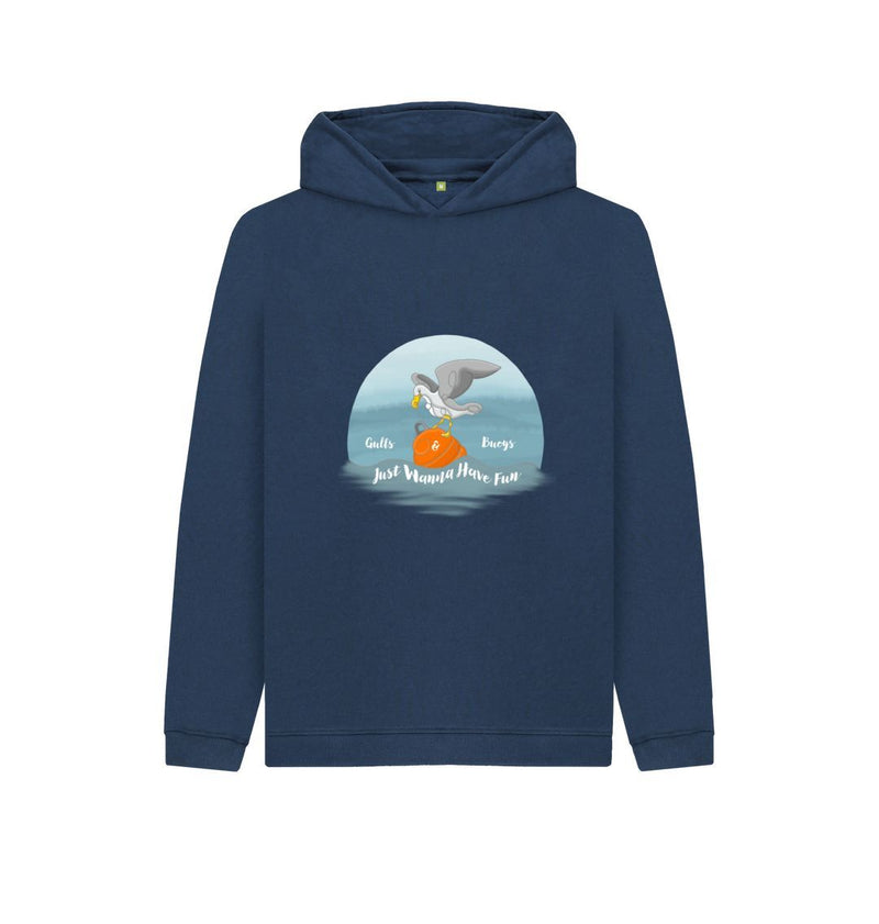 Gulls and Buoys Children's Organic Cotton Hoody