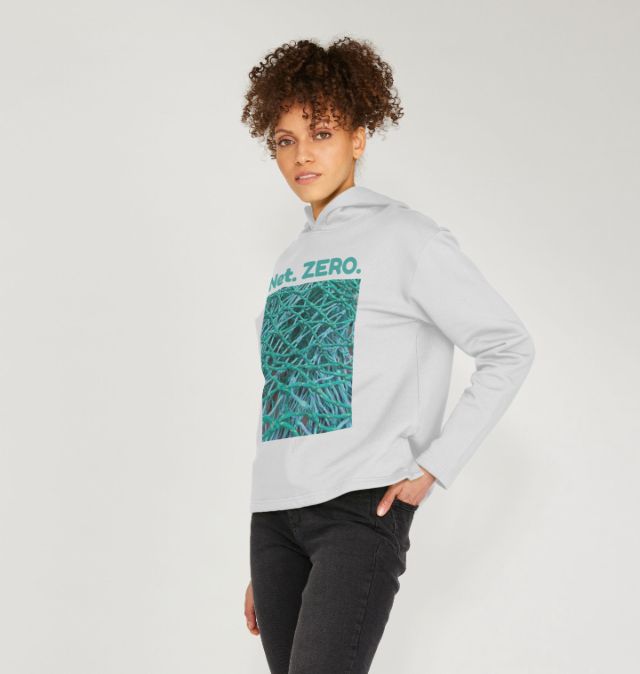 Net. ZERO. Women's Relaxed Fit Organic Cotton Hoody