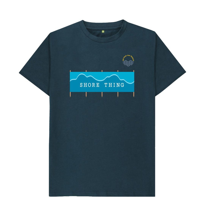 White Shore Thing Windbreak Organic Cotton T-shirt