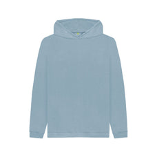 Stone Blue Pure and Simple Children's Organic Cotton Hoody