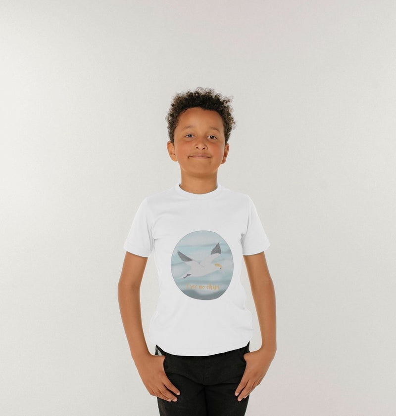 Gannet - I See No Chips Children's Organic Cotton T-shirt