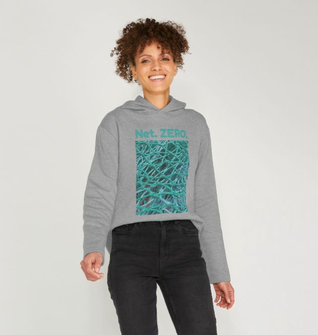 Net. ZERO. Women's Relaxed Fit Organic Cotton Hoody