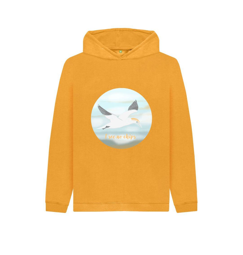 Gannet - I see No Chips Children's Organic Cotton Hoody