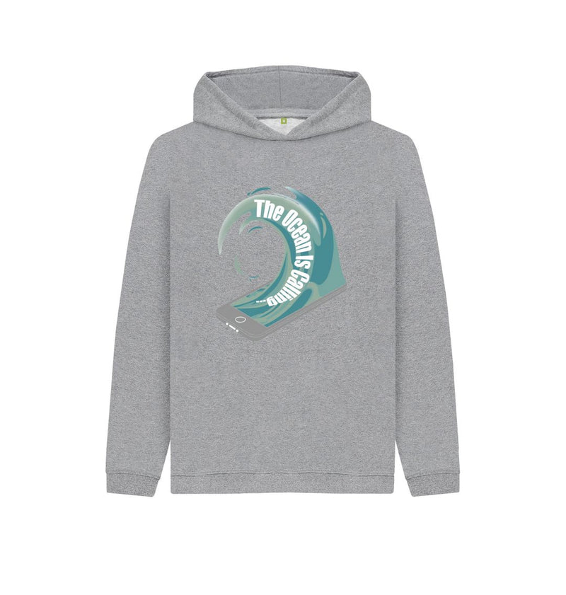 The Ocean is Calling Children's Organic Cotton Hoody