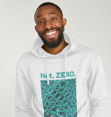 Navy Net. ZERO. Organic Cotton Hoody