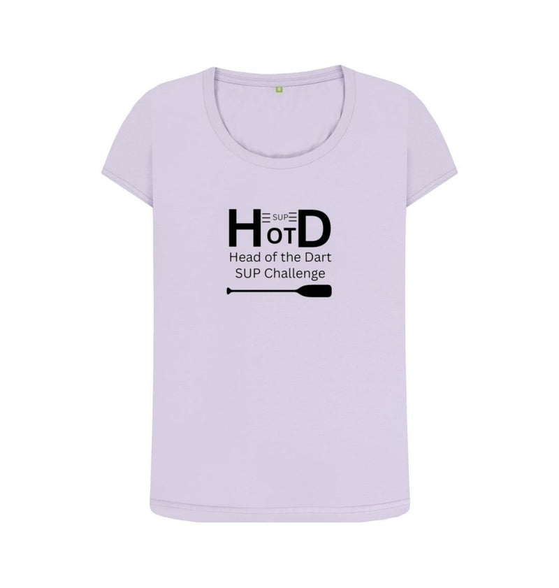 HotD SUP Challenge Women's Scoop Neck Organic Cotton T-shirt