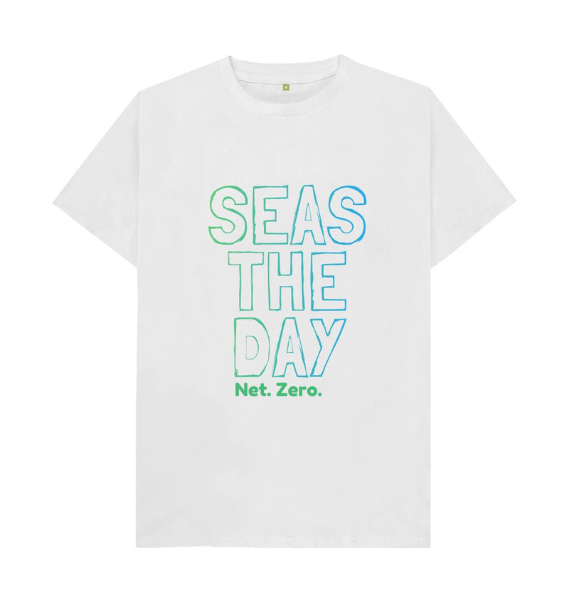 Denim Blue Sea's the day Organic Cotton T-shirt