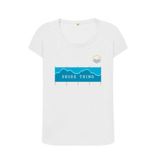 White Shore Thing Windbreak Women's Organic Cotton T-shirt