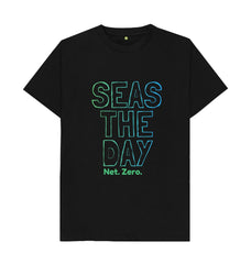 Denim Blue Sea's the day Organic Cotton T-shirt
