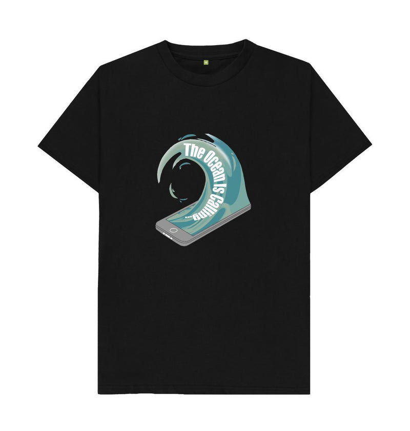 The Ocean is Calling Men's/Unisex Organic Cotton T-shirt