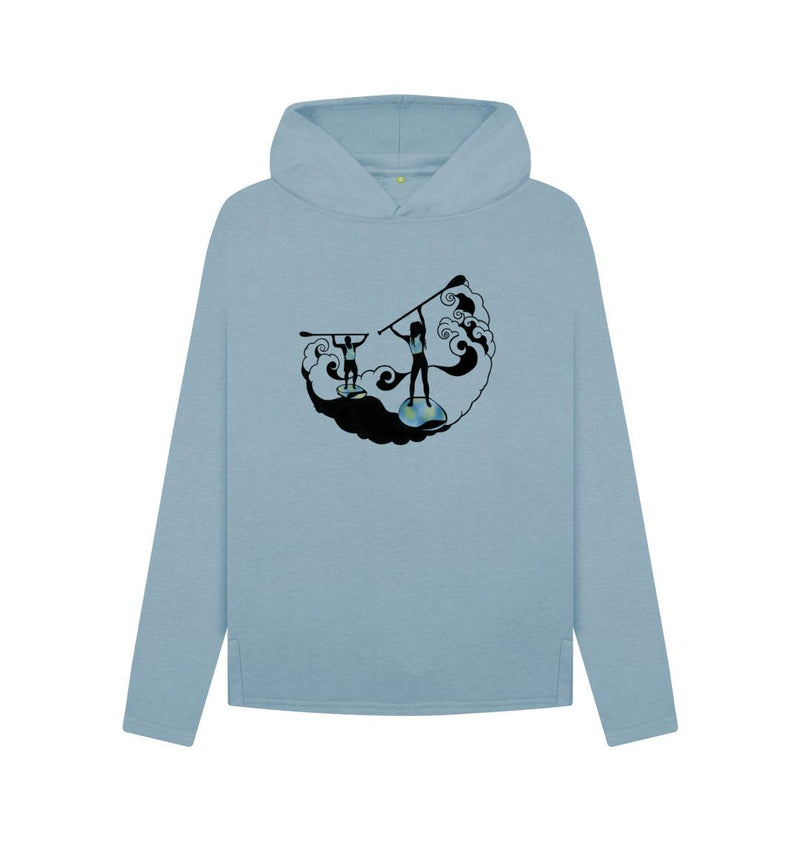 All Aboard SUP Women's Organic Cotton Relaxed Fit Hoody 