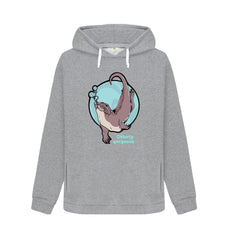 Light Heather Otterly Gorgeous Women's Organic Cotton Hoody