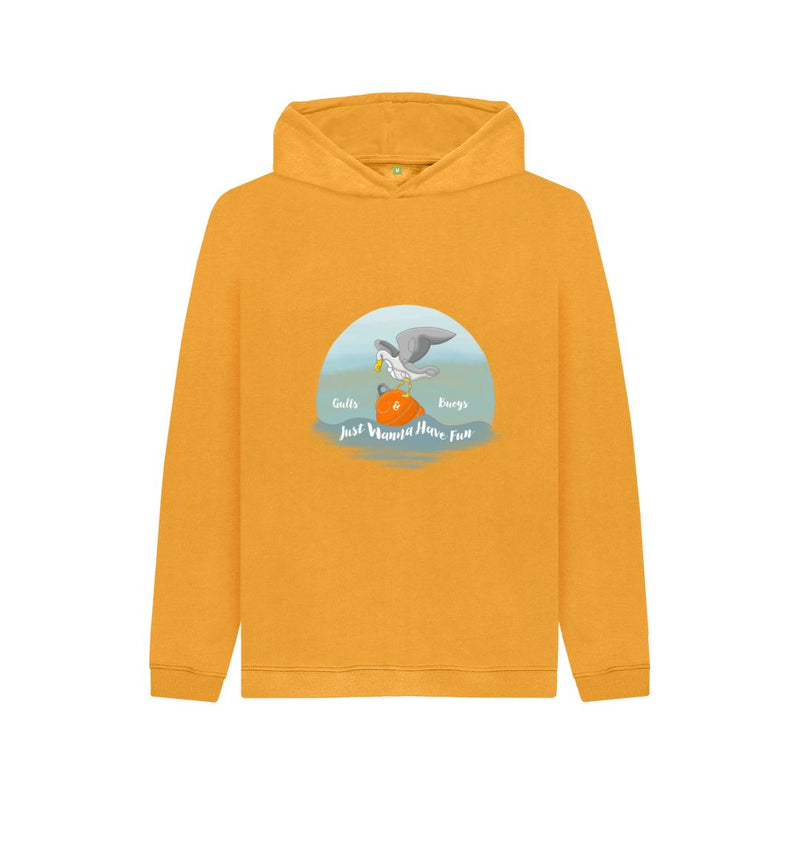 Gulls and Buoys Children's Organic Cotton Hoody