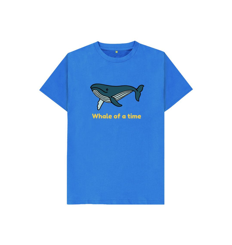 White Whale of a time Children's Organic Cotton T-shirt