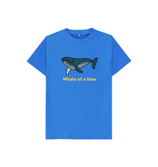 White Whale of a time Children's Organic Cotton T-shirt