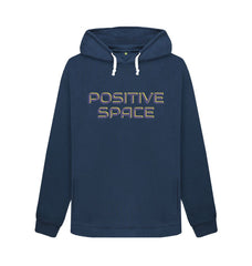 Light Heather Positive Space Women's Organic Cotton Hoody